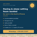 Paving & stone setting team — France